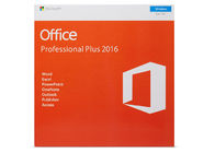 Bản gốc Microsoft Office 2016 Mã khóa Pro Plus Khóa bán lẻ với Gói hộp bán lẻ DVD Bảo hành một năm