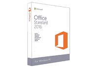 Chính hãng Microsoft Office 2016 Mã khóa Tiêu chuẩn Dvd Bán lẻ Hộp Giấy phép FPP cho PC