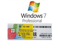 Chính hãng Giấy phép Microsoft Windows 7 Đa ngôn ngữ Win 7 Pro Nhãn dán giấy phép COA chuyên nghiệp