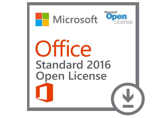 Tiêu chuẩn chính hãng Microsoft Office 2016 Mã khóa COA Nhãn dán gói Giấy phép FPP Kích hoạt trực tuyến